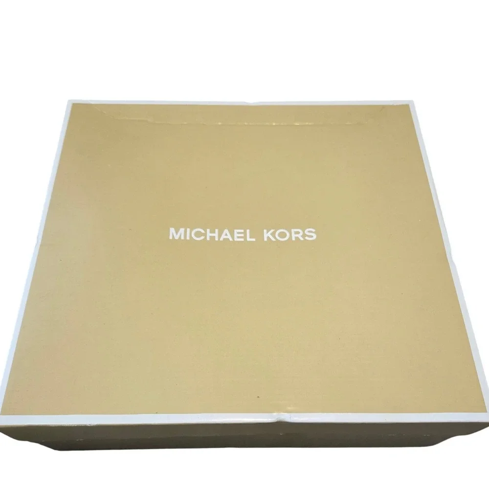 Michael Kors‎ Whute Montaigne Faux Shearling-Lined PVC Rain Boot Size 6